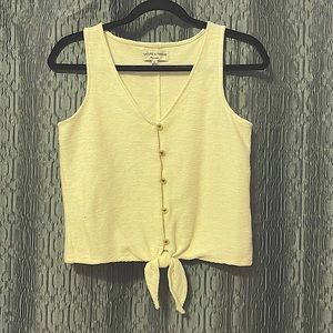 XS Madewell knot top